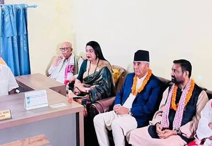 मधेशमा छिट्टै कांग्रेस नेतृत्वमा सरकार बन्छः सभापति देउवा